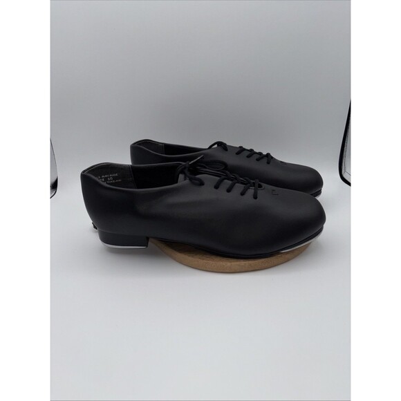 Capezio Tic Tap Toe Professional Black Tap 8W Dance Shoes-F24 65 RN#63356 NIB - Picture 8 of 16